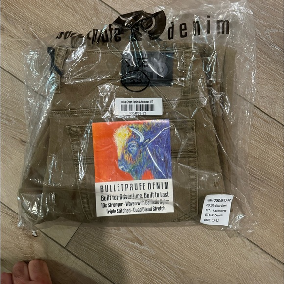 Kevlar jeans perfect for rock climbing or on the bike - Picture 3 of 3